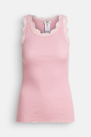 RM BY ROSEMUNDE Spitzentop 'Balta' rosa