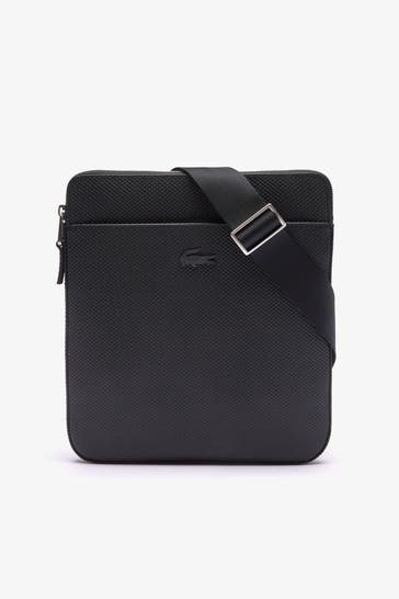 LACOSTE Umhängetasche schwarz