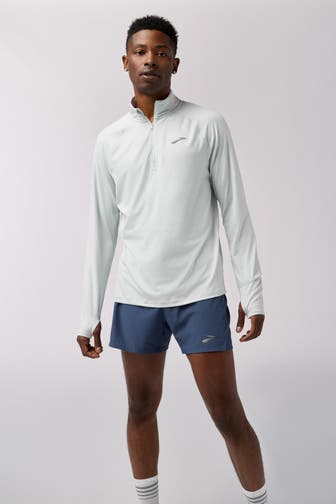 BROOKS Midlayer 'Dash' offwhite