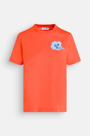 LACOSTE - T-Shirt orange