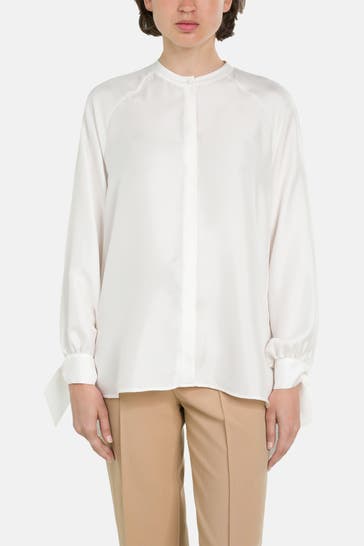 RIANI Seidenbluse weiß