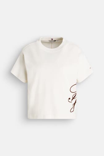 TOMMY HILFIGER T-Shirt ecru