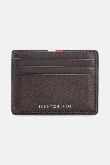 TOMMY HILFIGER Kartenetui dunkelbraun