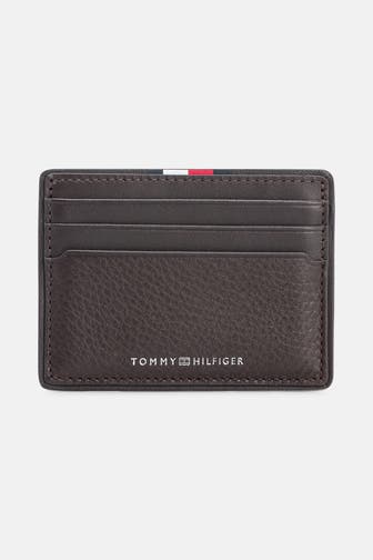 TOMMY HILFIGER Kartenetui dunkelbraun