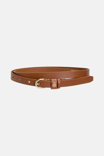 TOMMY HILFIGER Ledergürtel braun