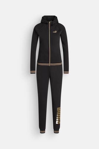 PUMA Trainingsanzug schwarz