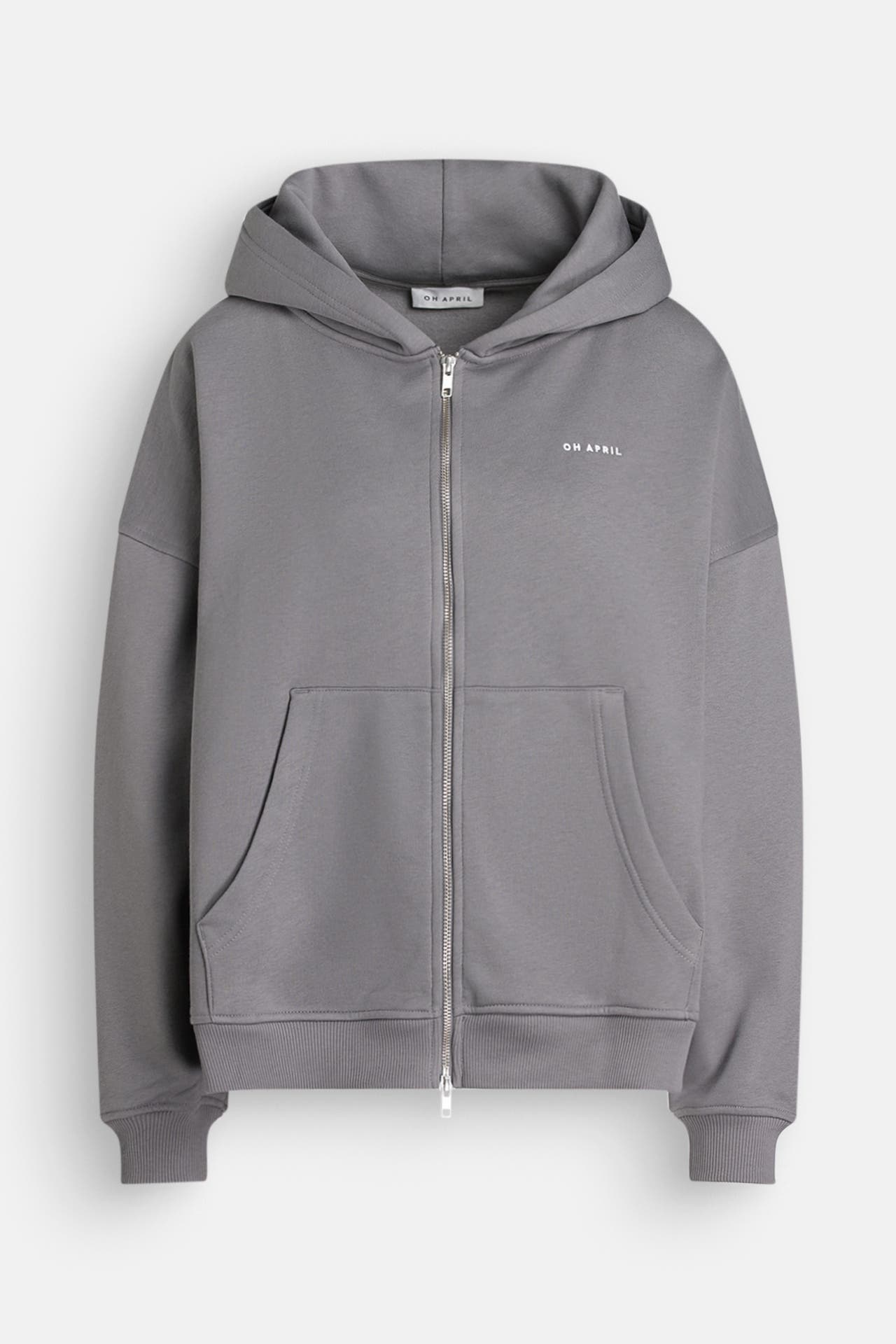 OH APRIL Sweatjacke steingrau, Bild 1