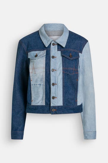 GANNI Jeansjacke mehrfarbig