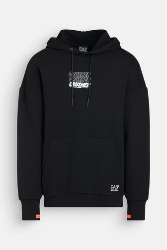 EA7 Hoodie schwarz