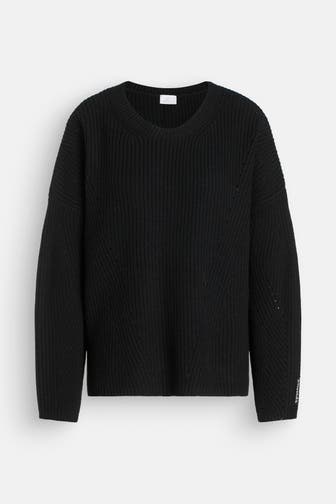 SPORTALM Wollmixpullover schwarz