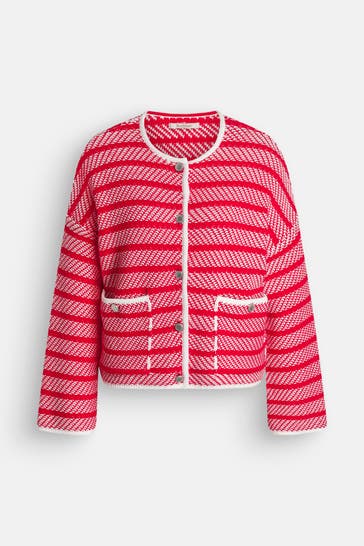 BARBOUR Strickjacke zweifarbig