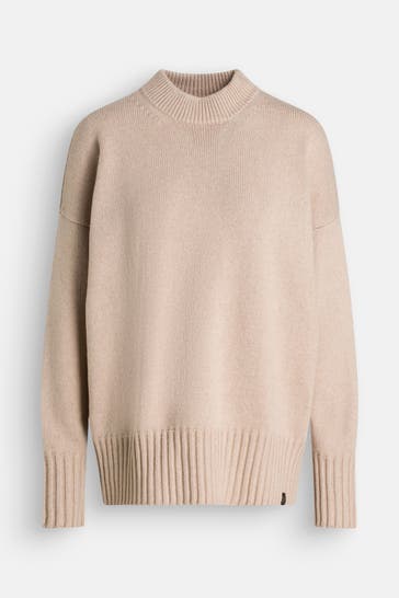 BELSTAFF Kaschmirmix-Pullover sand