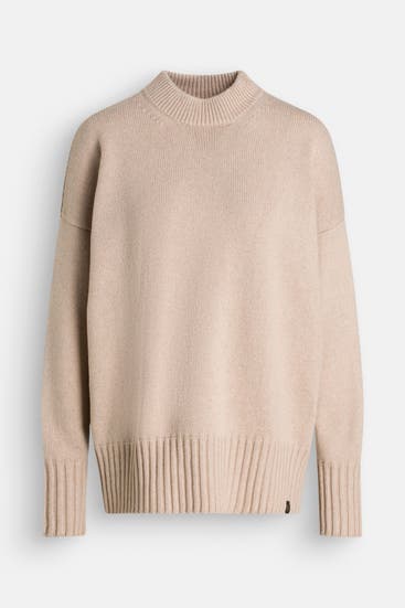 BELSTAFF - Kaschmirmix-Pullover sand