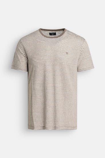 HACKETT - Leinen-Shirt gemustert