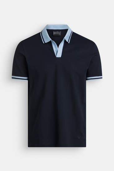 EMPORIO ARMANI - Polo-Shirt navy