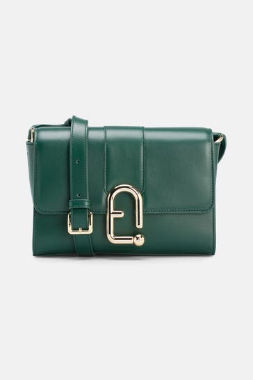 FURLA Umhängetasche dunkelgrün