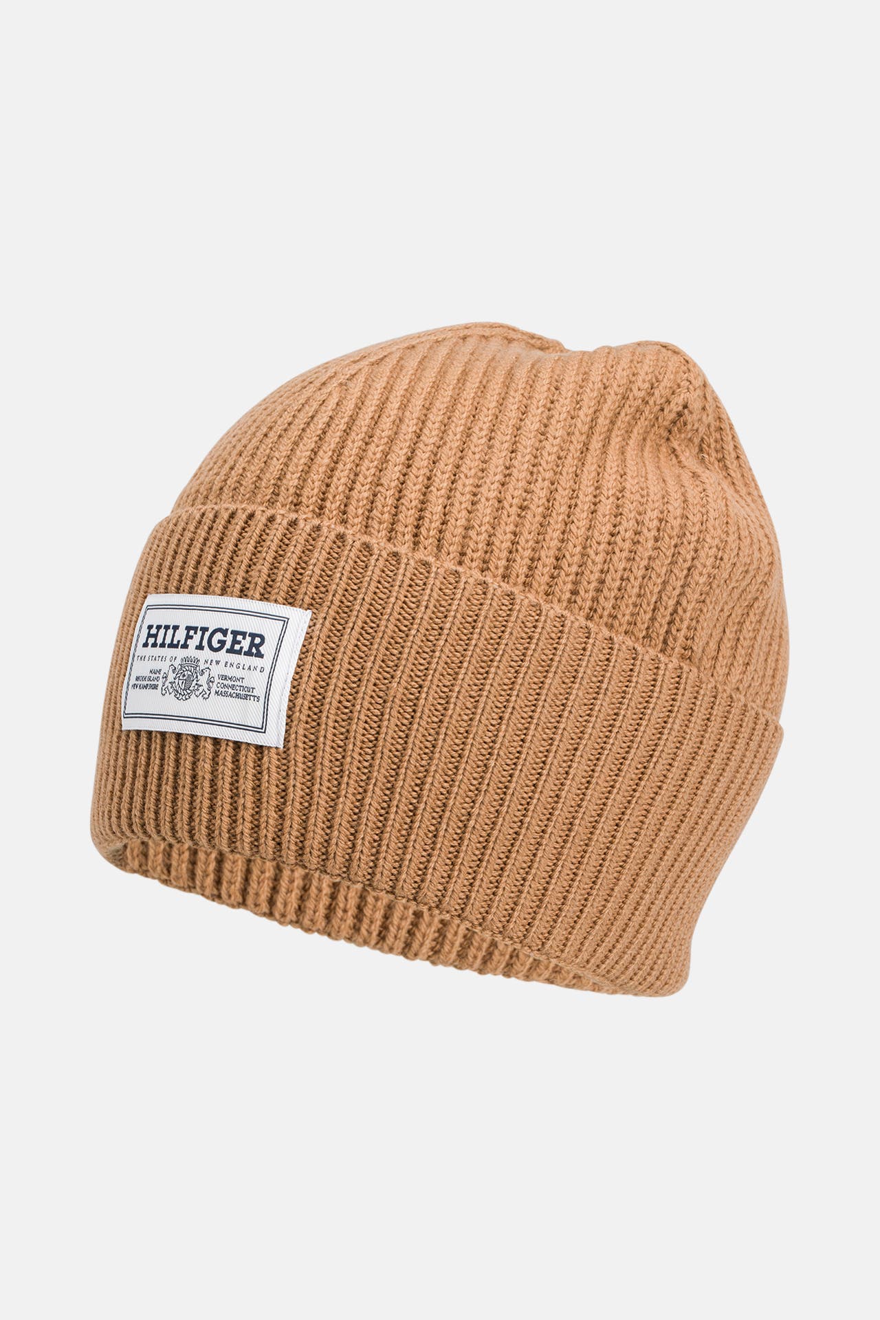 TOMMY HILFIGER Wollmütze hellbraun, Bild 1