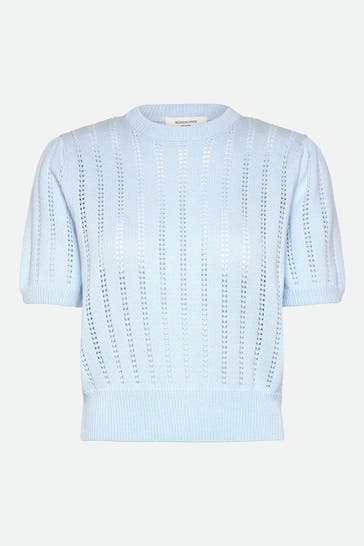 ROSEMUNDE Strickshirt 'Emilie' hellblau