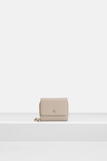 AIGNER Geldbörse creme