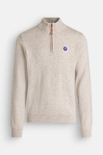 NEW ZEALAND AUCKLAND Strick-Troyer beige