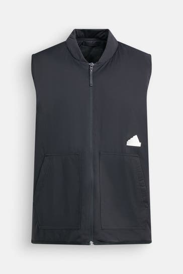 ADIDAS Weste schwarz