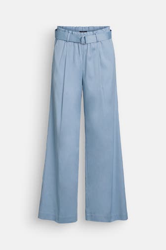 WINDSOR. Stoffhose taubenblau