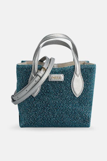 FURLA Handtasche 'Era' petrol