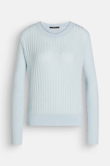 WINDSOR. - Wollpullover hellblau