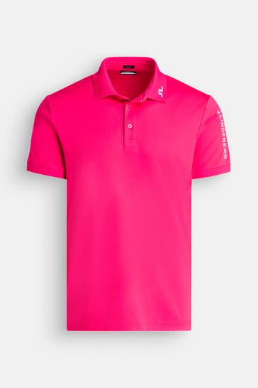 J.LINDEBERG SPORTSWEAR Funktions-Polo fuchsia