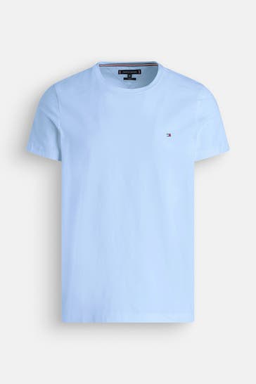 TOMMY HILFIGER T-Shirt hellblau