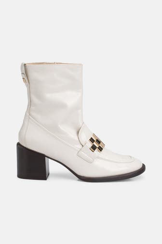 HÖGL Stiefeletten 'Wetlack' offwhite