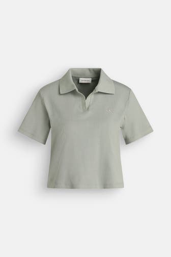 CK JEANS Polo-Shirt graugrün