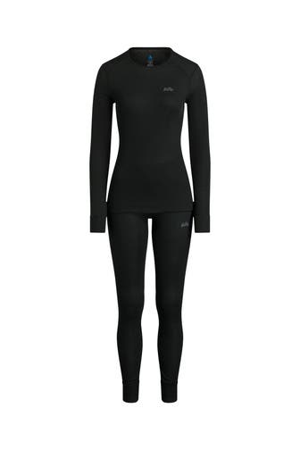 ODLO Baselayer-Set schwarz