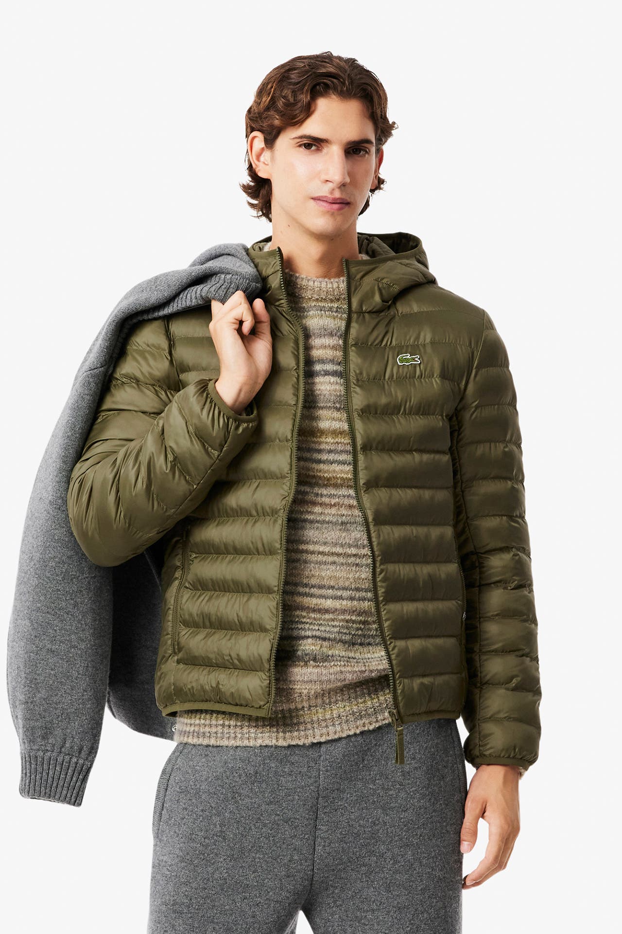 LACOSTE Light-Steppjacke moosgrün, Bild 1