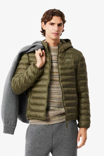LACOSTE Light-Steppjacke moosgrün