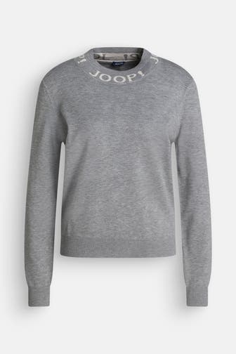 JOOP! Strickpullover 'Kendi' grau