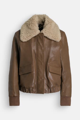 BELSTAFF Lederjacke 'Knox' braun