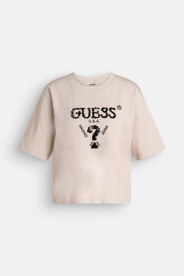 GUESS - T-Shirt 'Aurelie' greige