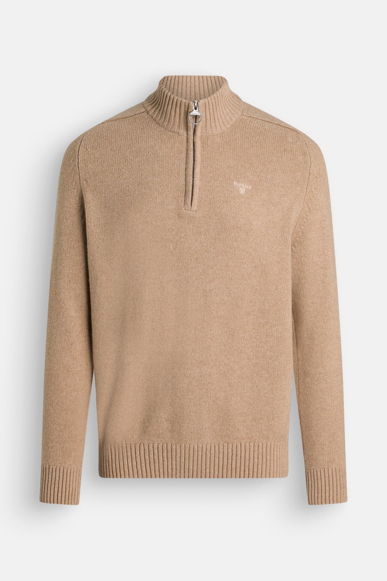 BARBOUR Strick-Troyer beige, Bild 1