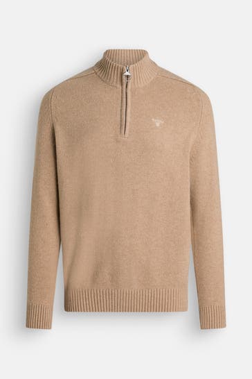 BARBOUR Strick-Troyer beige