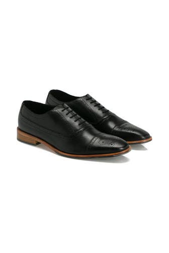 GORDON & BROS Oxfords 'Broke' schwarz