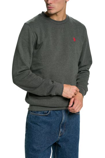 U.S. POLO ASSN. Sweatshirt dunkelgrau