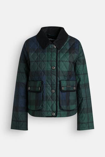 BARBOUR Light-Steppjacke 'Louden' mehrfarbig