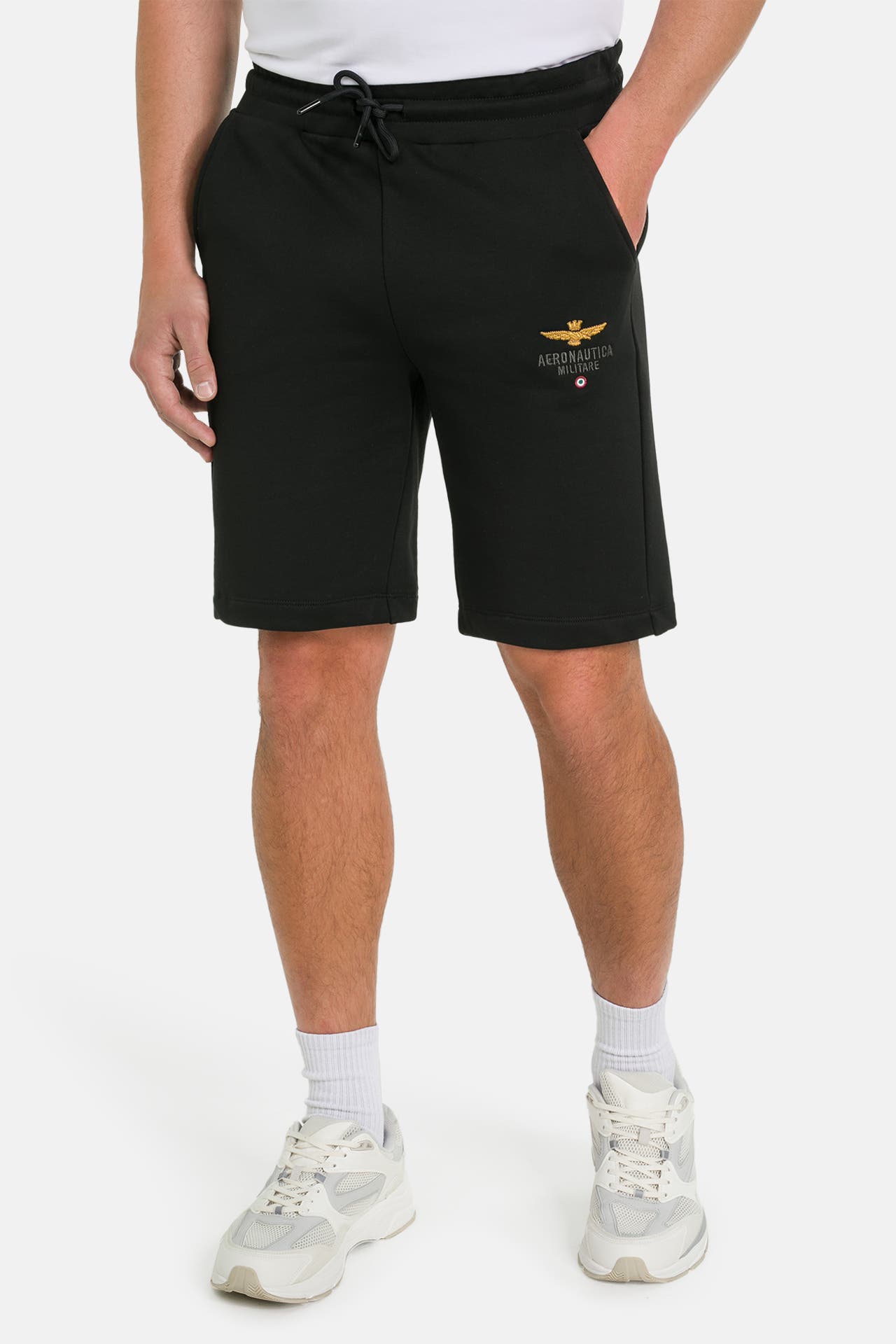 AERONAUTICA MILITARE Sweatshorts schwarz, Bild 1