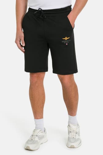 AERONAUTICA MILITARE Sweatshorts schwarz