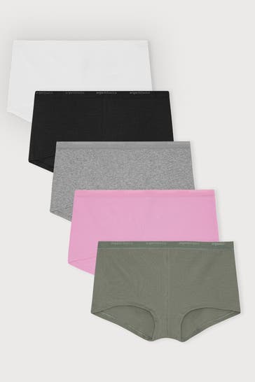 ORGANIC BASICS 5er-Pack Hipster mehrfarbig