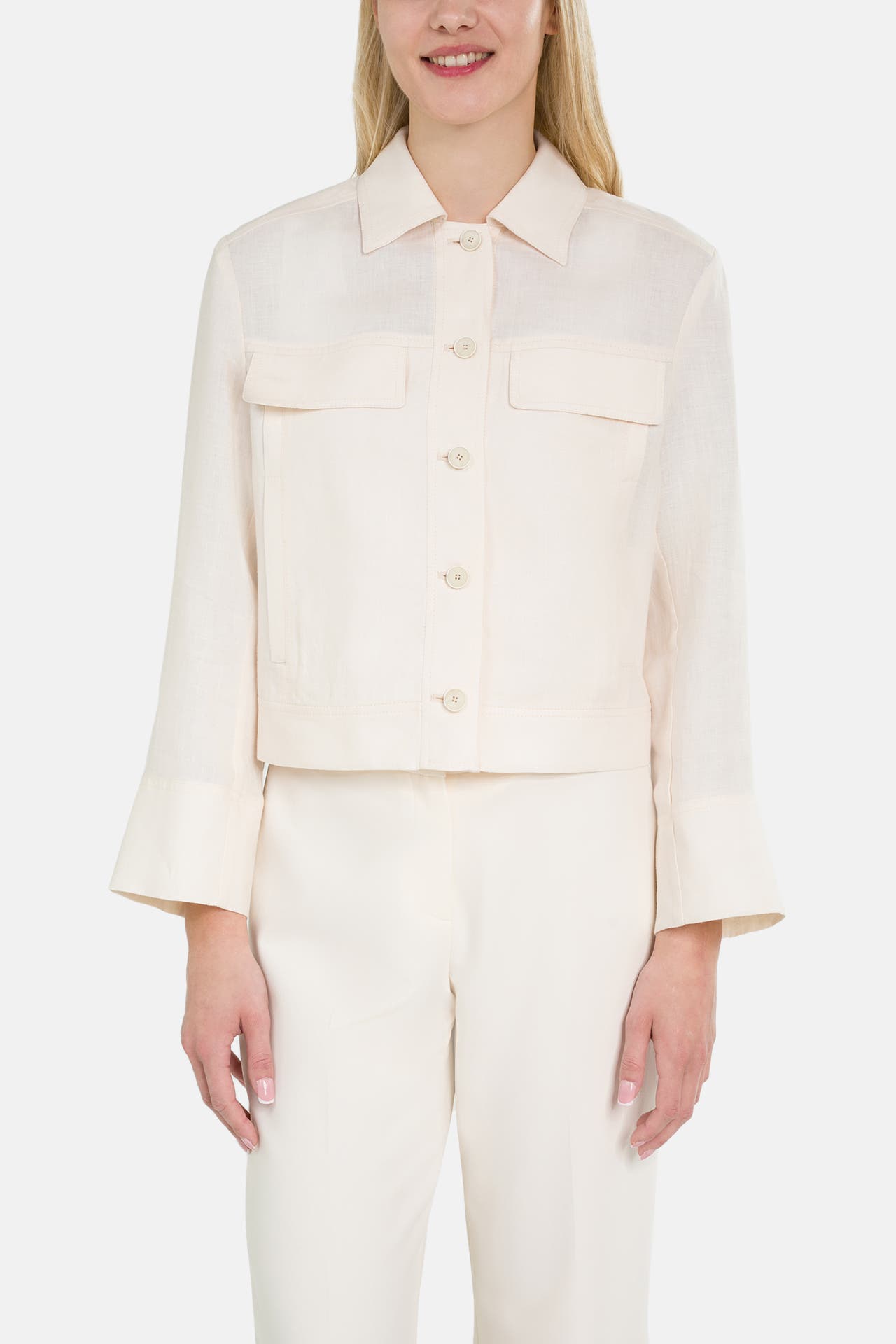 RIANI Leinenjacke ecru, Bild 1