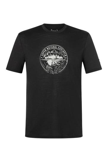 SUPER.NATURAL T-Shirt 'Exploring' schwarz