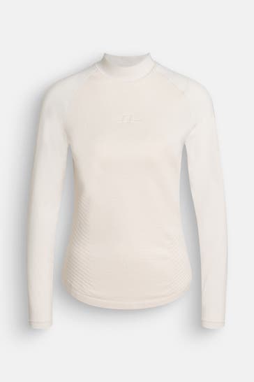 J.LINDEBERG SPORTSWEAR Longsleeve ecru