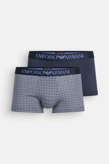 EMPORIO ARMANI 2er-Pack Boxer Trunks mehrfarbig